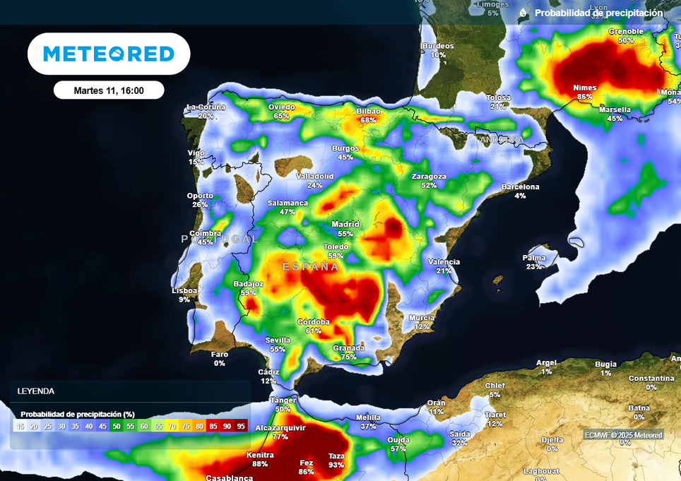 Mañana las tormentas volverán al Mediterráneo y Samuel Biener avisa: "lo peor en Andalucía y Comunidad Valenciana" Mañana las tormentas volverán al Mediterráneo y Samuel Biener avisa: "lo peor en Andalucía y Comunidad Valenciana"