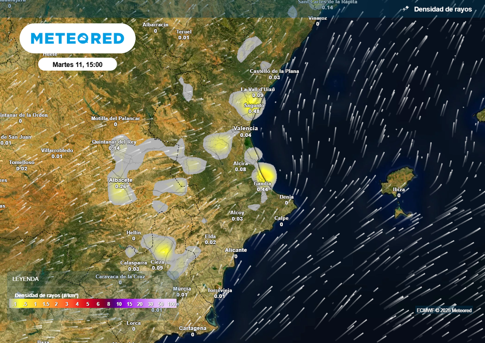 Mañana las tormentas volverán al Mediterráneo y Samuel Biener avisa: "lo peor en Andalucía y Comunidad Valenciana" Mañana las tormentas volverán al Mediterráneo y Samuel Biener avisa: "lo peor en Andalucía y Comunidad Valenciana"