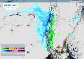 Mañana llega el último sistema frontal a Chile, antes que las altas presiones generalizadas se apoderen del país