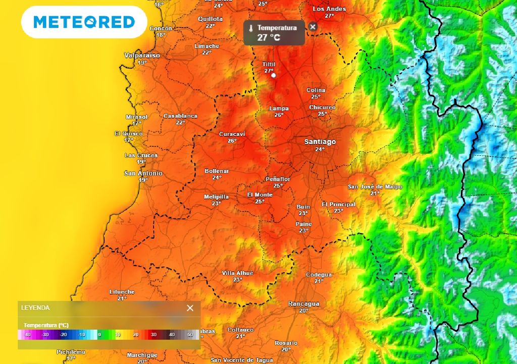 Temperatura ECMWF