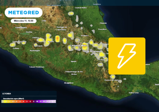 Ma&ntilde;ana, mi&eacute;rcoles 11 de marzo, M&eacute;xico con tormentas, viento y posibles granizadas