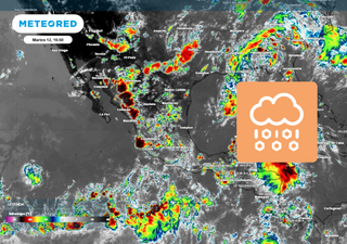 Mañana miércoles, 11 estados de México, recibirán lluvias muy fuertes principalmente por la tarde: hasta 75 mm