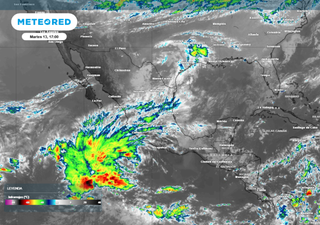 Ma&ntilde;ana mi&eacute;rcoles 14 de enero, M&eacute;xico con lluvias fuertes: en al menos 4 estados esperan hasta 50 mm