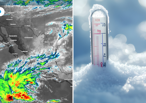 Ma&ntilde;ana mi&eacute;rcoles 14 de enero, M&eacute;xico con lluvias fuertes: en al menos 4 estados esperan hasta 50 mm