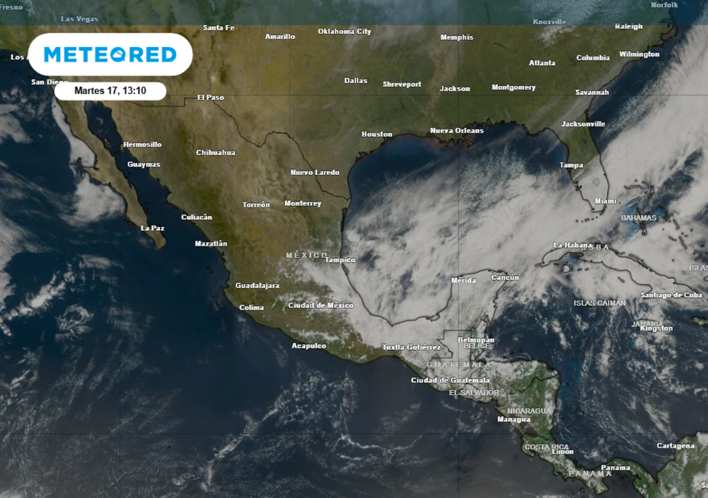 El frente frío número 41 estará generando lluvias y vientos en varios estados de México.