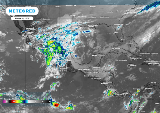 Ma&ntilde;ana, mi&eacute;rcoles 21 de enero, M&eacute;xico con lluvias dispersas: en al menos 22 estados esperan hasta 25 mm