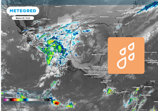 Ma&ntilde;ana, mi&eacute;rcoles 21 de enero, M&eacute;xico con lluvias dispersas: en al menos 22 estados esperan hasta 25 mm