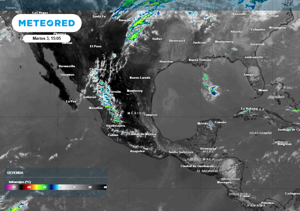 Temperaturas contrastantes se están presentando en México.