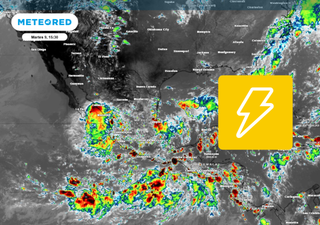 Mañana miércoles, 5 estados de México, recibirán lluvias intensas: hasta 100 mm o más