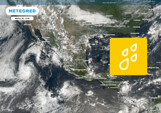 Mañana miércoles, 6 estados de México, recibirán lluvias intensas: hasta 100 mm