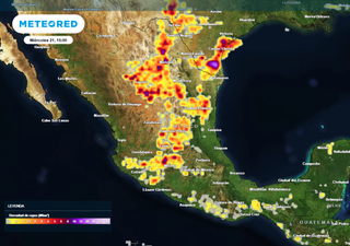 Mañana miércoles temporal de lluvias en 18 entidades de México; "granizadas y viento”
