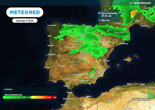 Mañana nevará en muchas zonas de la España peninsular: estas serán las horas más complicadas