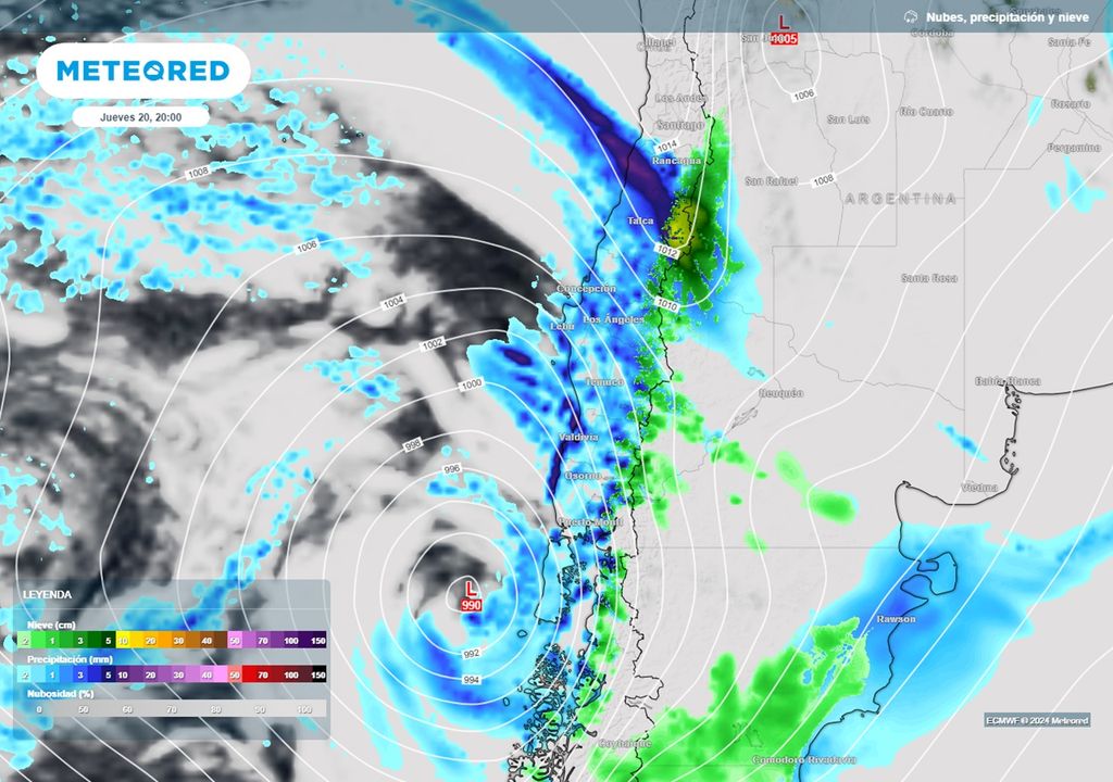 precipitaciones y presión previstas precipitaciones y presión previstas
