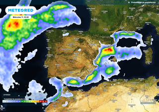 Mañana se activará el Mediterráneo: las nubes crecerán y dejarán lluvias intensas en Cataluña y la Comunidad Valenciana