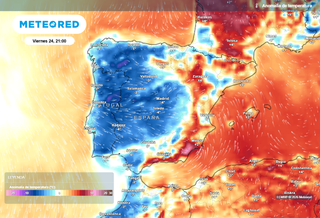 Ma&ntilde;ana se espera un baj&oacute;n de 6 a 8 &ordm;C en cuatro comunidades de la Espa&ntilde;a peninsular