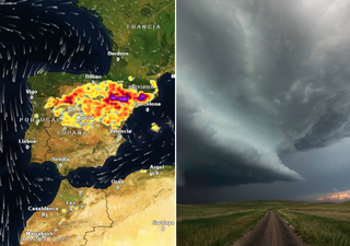 Mañana se prevén las tormentas más adversas de la semana en España, con lluvias fuertes y granizo en 7 comunidades