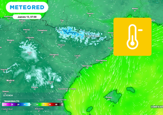 Mañana será el día más frío de la semana en España, con heladas de hasta -3 ºC en varias capitales