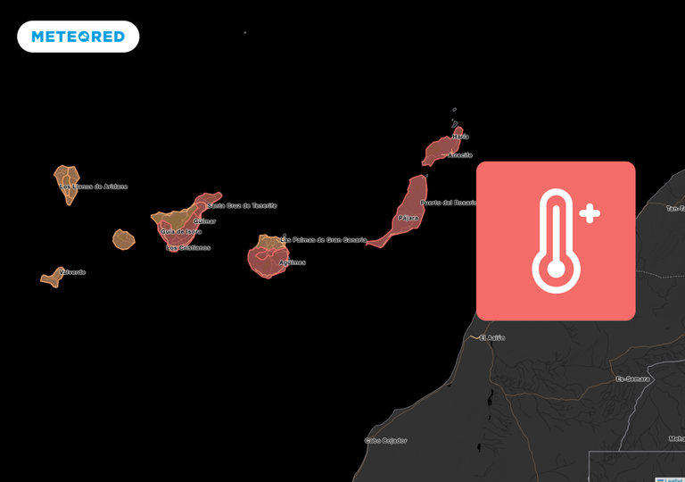 Mañana será el peor día de la ola de calor en Canarias: