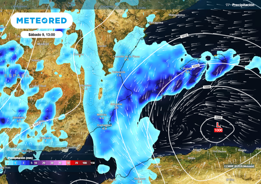 Ma&ntilde;ana ser&aacute; un d&iacute;a nuboso y con lluvias localmente fuertes en laa comunidades mediterr&aacute;neas
