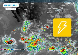 Mañana será un jueves tormentoso: acumulados de hasta 100 mm en al menos 5 estados de México