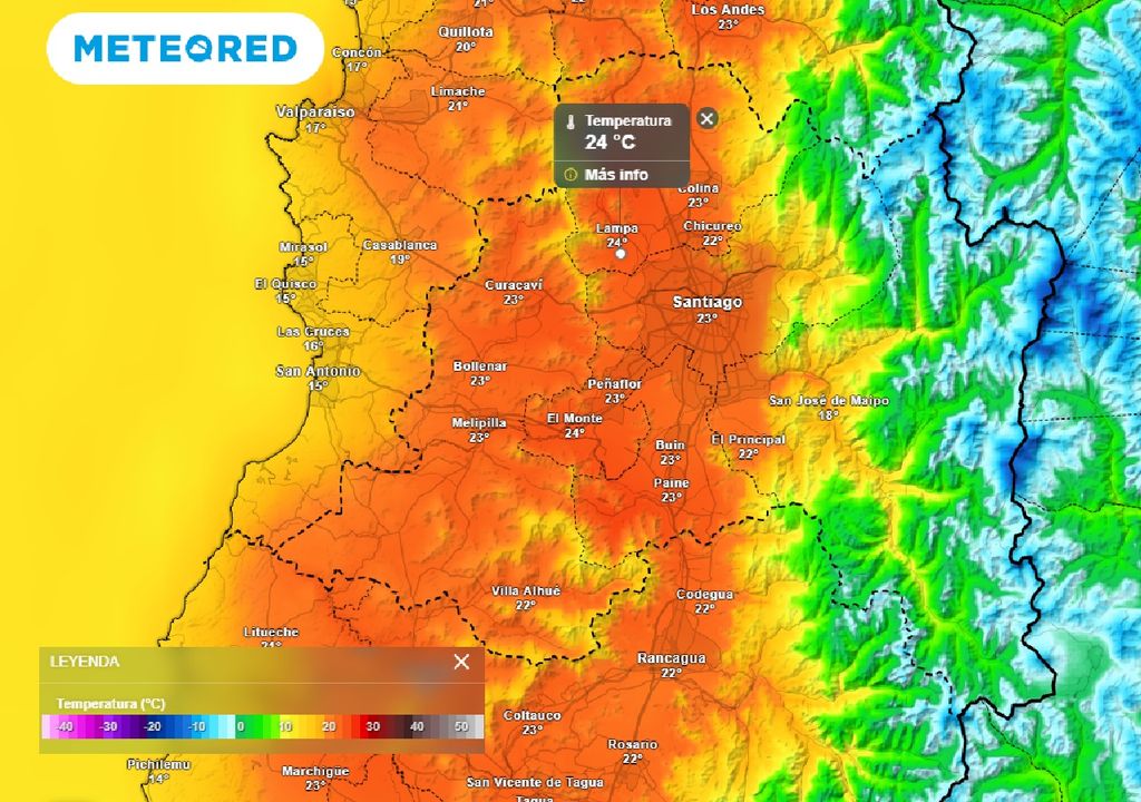 Temperatura ECMWF Temperatura ECMWF