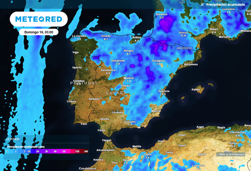 Ma&ntilde;ana una DANA dejar&aacute; lluvias muy fuertes, granizo y reventones en media Espa&ntilde;a peninsular