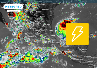 Mañana viernes 15 de agosto, 11 estados de México recibirán lluvias muy fuertes: hasta 75 mm