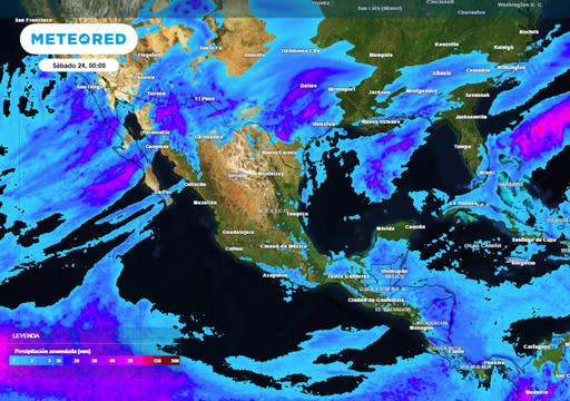 Ma&ntilde;ana, viernes 23 de enero, M&eacute;xico registrar&aacute; lluvias y nevadas: en al menos 7 estados esperan hasta 50 mm