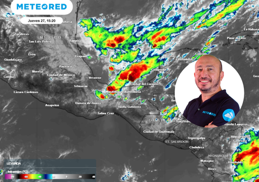Mañana, viernes 28 de noviembre, México registrará lluvias intensas: en al menos 4 estados esperan hasta 100 mm