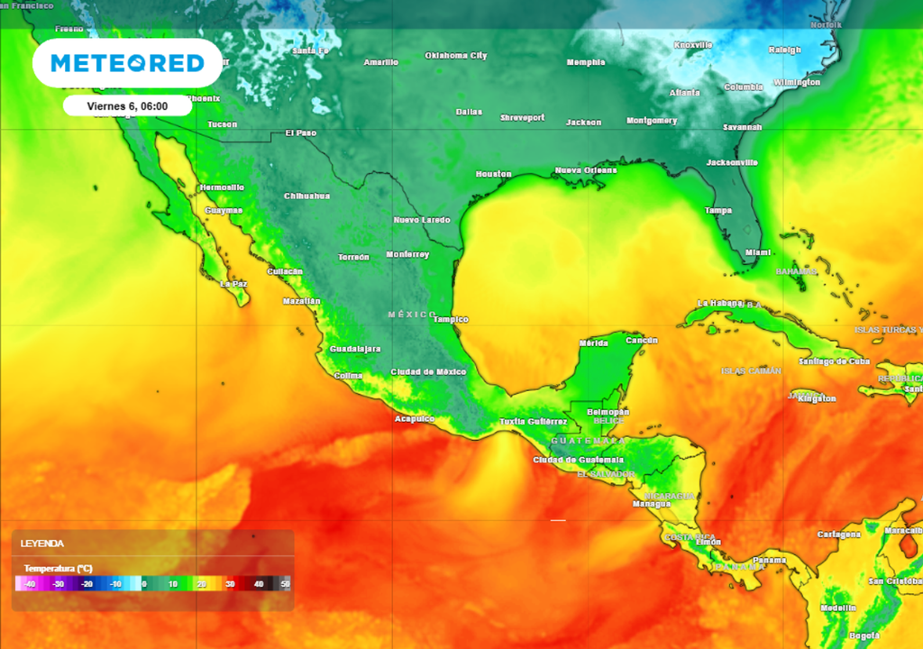 Se estiman temperaturas contrastantes en México.