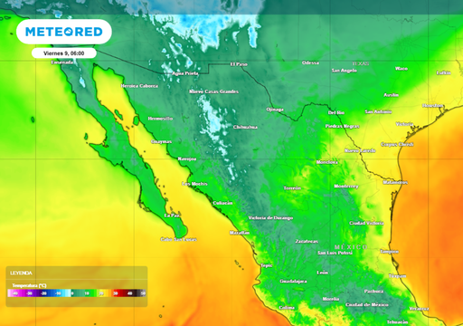 Ma&ntilde;ana, viernes 9 de enero, M&eacute;xico registrar&aacute; lluvias dispersas: en al menos 12 estados esperan hasta 25 mm