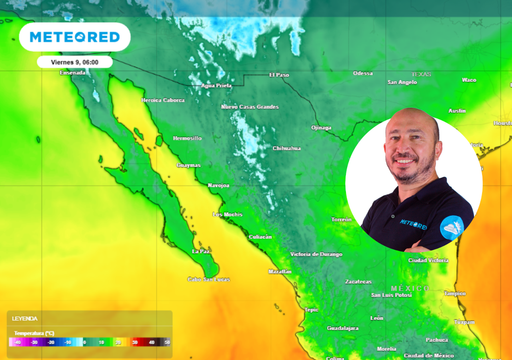 Ma&ntilde;ana, viernes 9 de enero, M&eacute;xico registrar&aacute; lluvias dispersas: en al menos 12 estados esperan hasta 25 mm