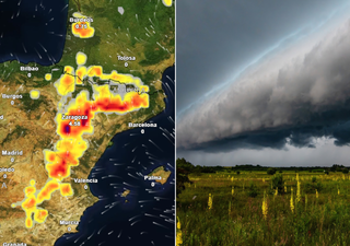 Mañana volverán las tormentas con granizo grande y vendavales a Aragón y estas otras 3 comunidades