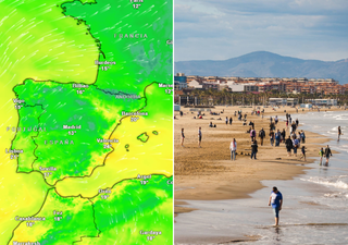 Mañana y el domingo las ciudades de Valencia, Murcia y otras 15 más superarán los 20 ºC; las horas más cálidas