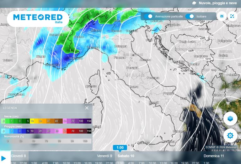 Manca poco al grande cambiamento, a Carnevale tornerà il maltempo con  piogge e neve sui monti