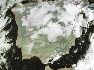 Mar de nubes desde los puertos de la Morcuera y Canencia 