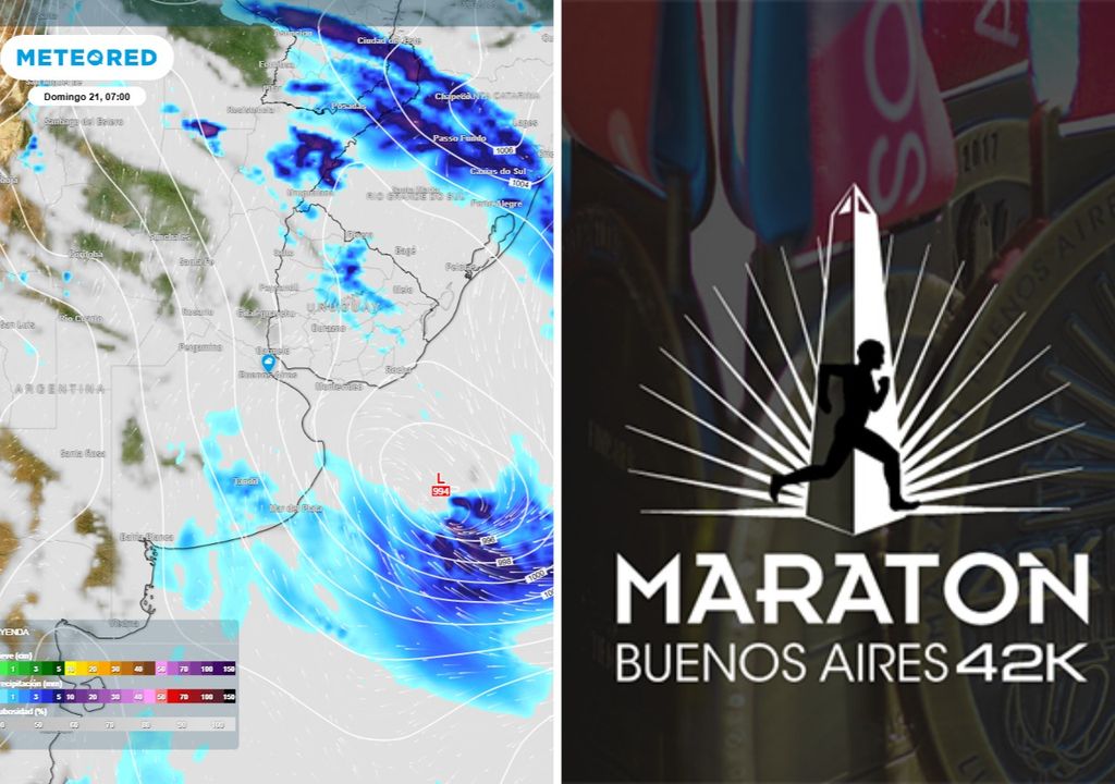 Maratón 42k Buenos Aires clima pronóstico tiempo alerta lluvias