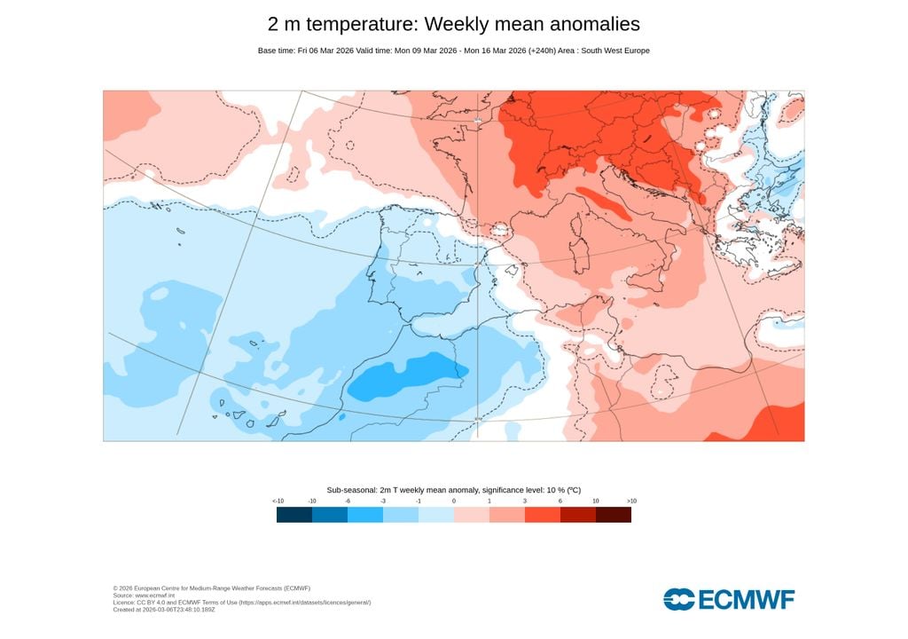 As anomalias térmicas a registar no mês de Março poderão normalizar à medida que as semanas passam.