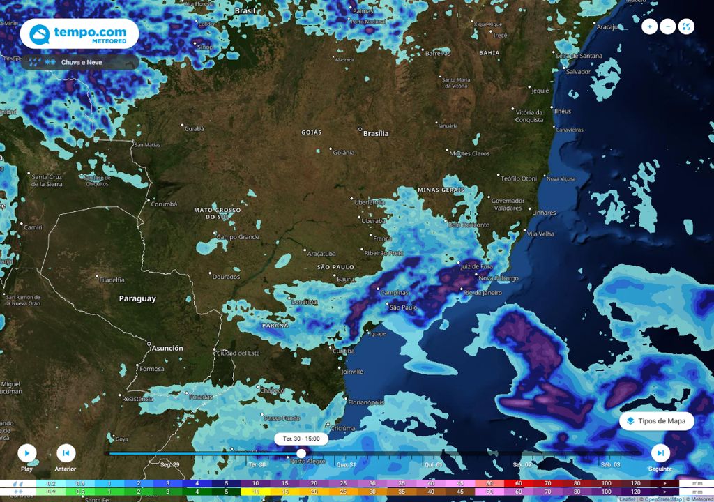 previsão do tempo; alerta tempestades; Rio de Janeiro previsão do tempo; alerta tempestades; Rio de Janeiro