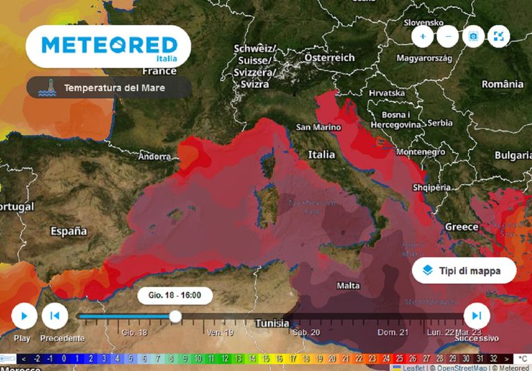 Con il mare così caldo, avremo presto un Con il mare così caldo, avremo presto un