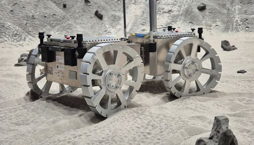 Marsrover &bdquo;schwimmt&ldquo; durch den Sand: Neue R&auml;der nach dem Vorbild der W&uuml;steneidechse gestaltet