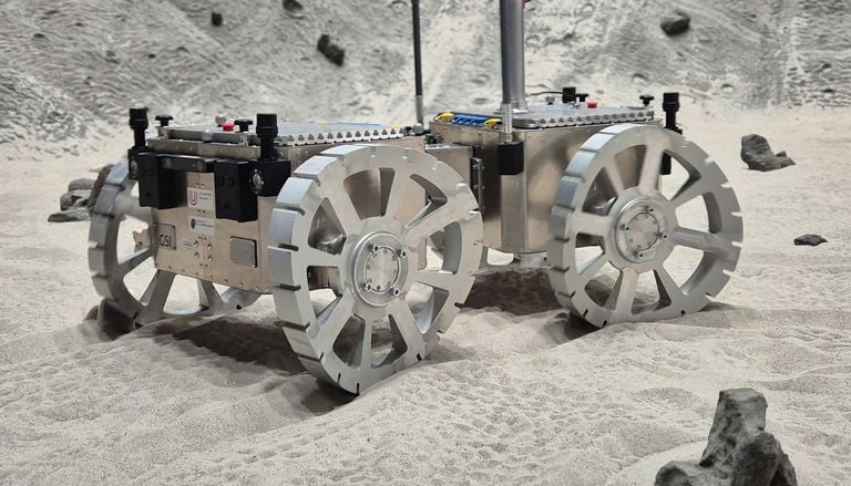 Marsrover &bdquo;schwimmt&ldquo; durch den Sand: Neue R&auml;der nach dem Vorbild der W&uuml;steneidechse gestaltet