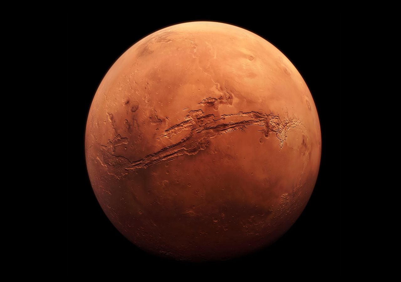 In der Vergangenheit mag der Mars der Erde sehr ähnlich gewesen sein.