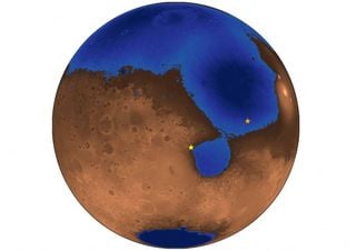 Marte já teve um oceano com praias de areia, dizem pesquisadores