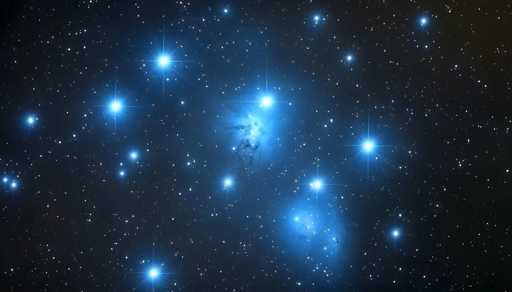 Prima dell'alba del 27 Giugno le Sette Sorelle Pleiadi riceveranno la visita del dio della guerra Marte.