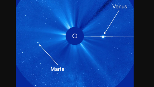Marte, Venus y el Sol de alinean en un raro fen&oacute;meno astron&oacute;mico