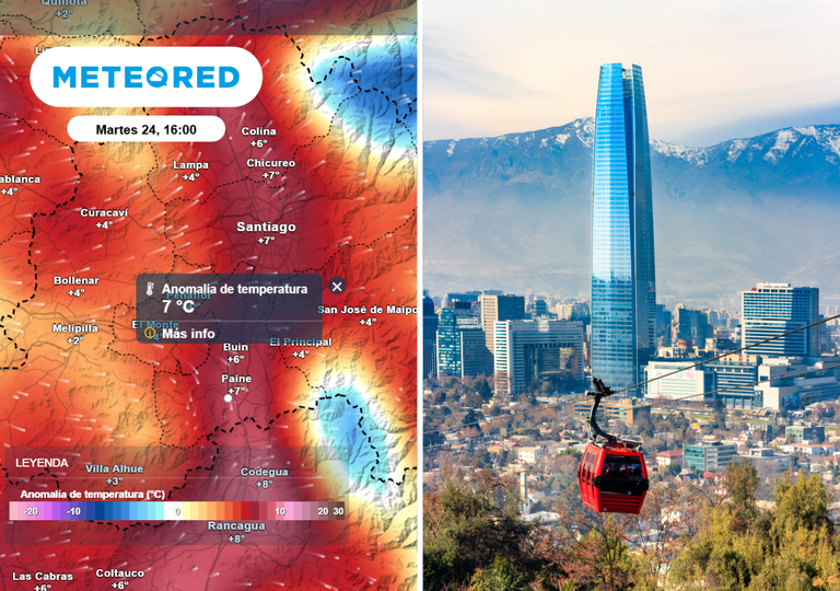 Martes clave en Santiago: podr&iacute;a concretarse la ola de calor antes del esperado respiro en la Regi&oacute;n Metropolitana