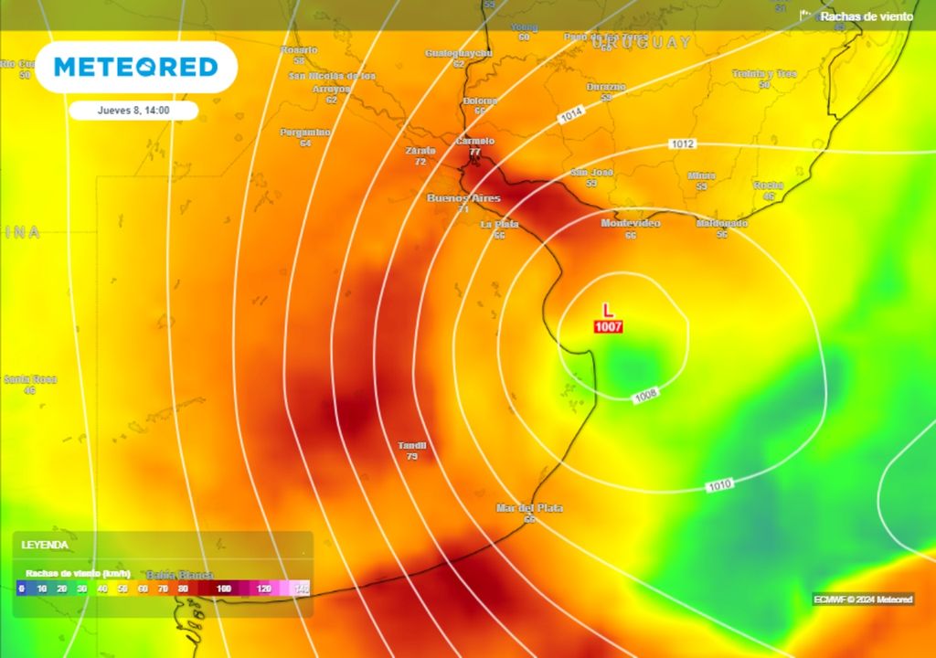 Buenos Aires AMBA niebla demoras Aeroparque alerta ciclogénesis lluvias tiempo clima pronóstico