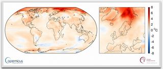 Marzo de 2017, cálido en casi toda Europa