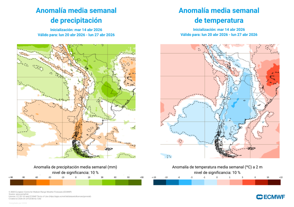 Una gran zona de precipitaciones por debajo del promedio se extenderá por Chile continental, cubriendo también a la Región Metropolitana de Santiago. El frío hará sacar más ropa abrigadora.